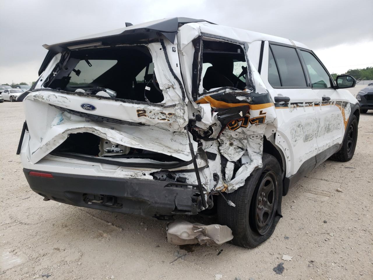 Photo 4 from auction – 2020 FORD EXPLORER P with VIN 1FM5K8AB1LGA19629