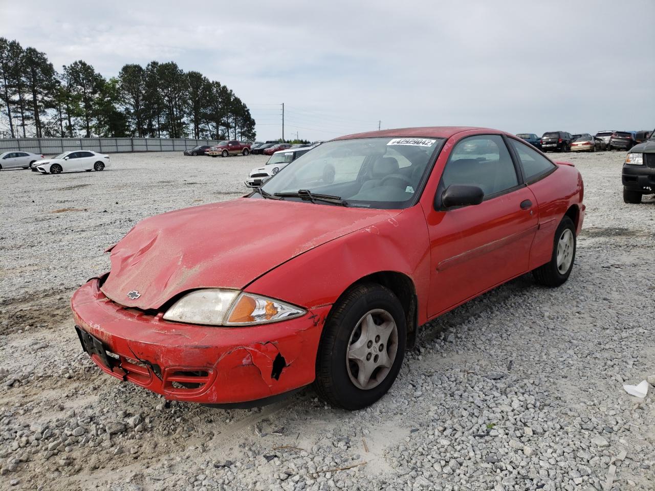 Photo 2 from auction – 2002 CHEVROLET CAVALIER with VIN 1G1JC124X27253444