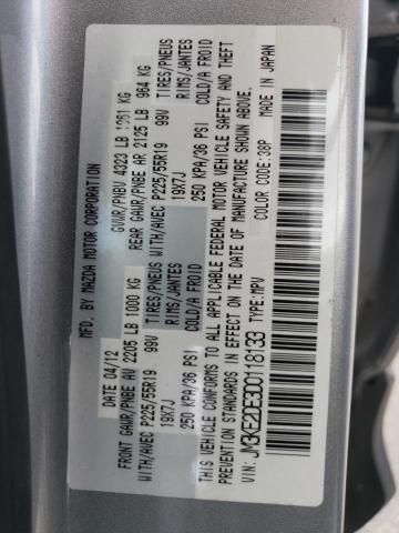 Photo 10 from auction – 2013 MAZDA CX-5 GT with VIN JM3KE2DE3D0118133