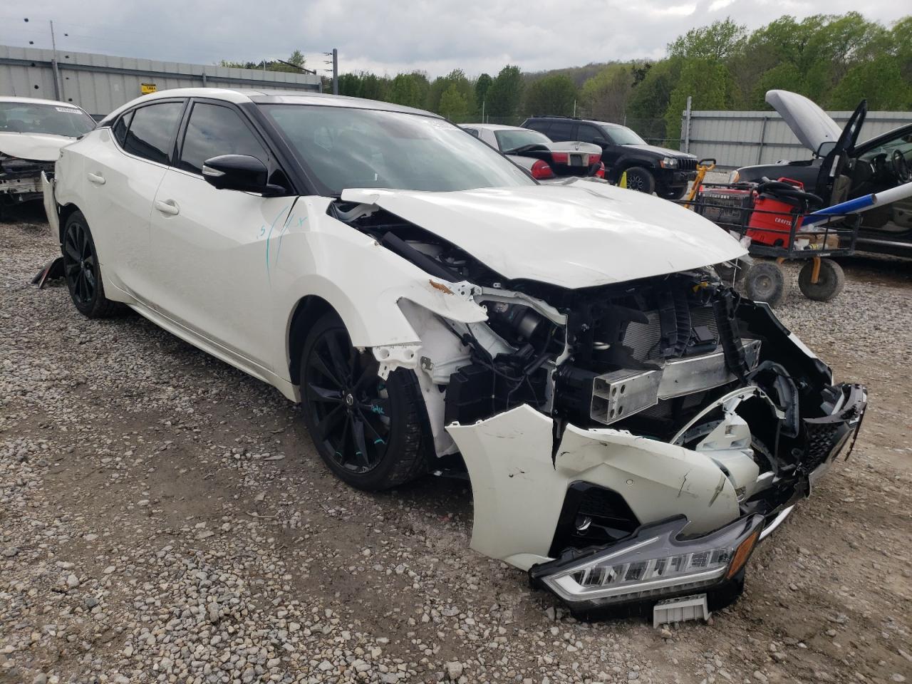 NISSAN MAXIMA SR 2020 with VIN 1N4AA6EV8LC386099 - Photo from auction