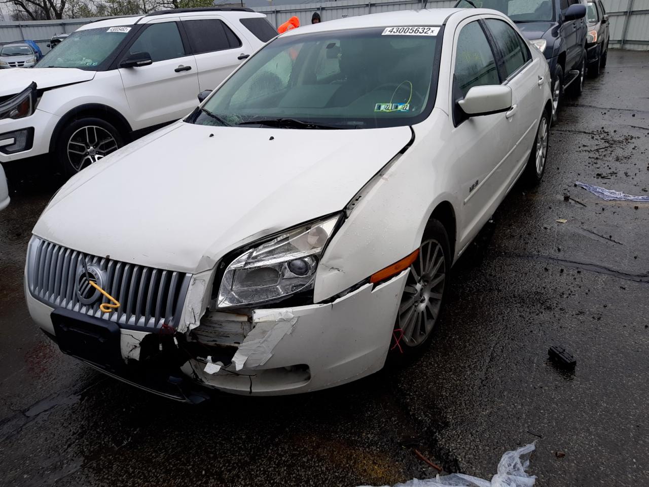 Photo 2 from auction – 2008 MERCURY MILAN with VIN 3MEHM07Z78R602612
