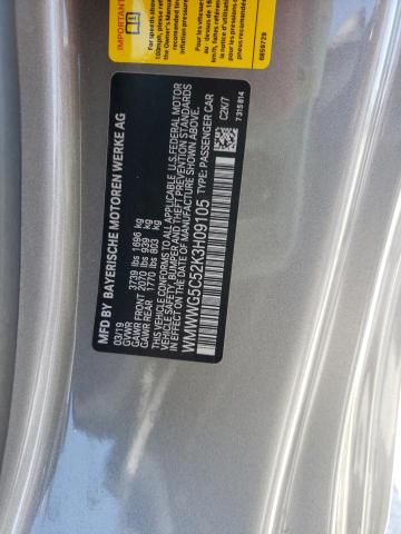 Photo 10 from auction – 2019 MINI COOPER with VIN WMWWG5C52K3H09105