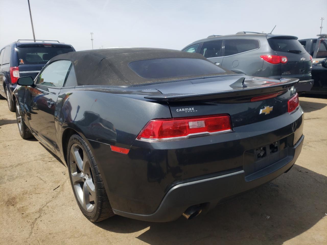 Photo 3 from auction – 2015 CHEVROLET CAMARO 2SS with VIN 2G1FK3DJ0F9203809