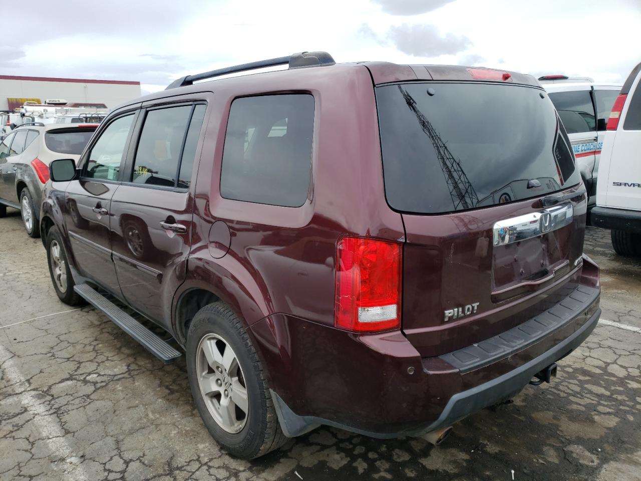 Photo 3 from auction – 2009 HONDA PILOT EXL with VIN 5FNYF48589B024327