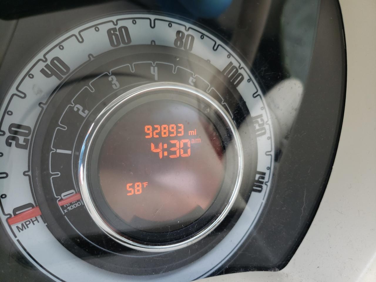 Photo 8 from auction – 2012 FIAT 500 with VIN 3C3CFFAR0CT370839