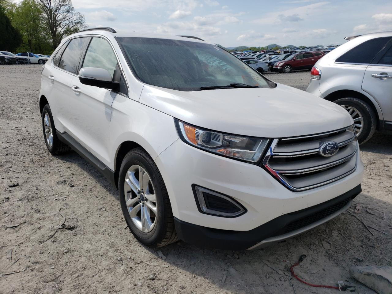 FORD EDGE SEL 2015 with VIN 2FMTK3J94FBB19419 - Photo from auction