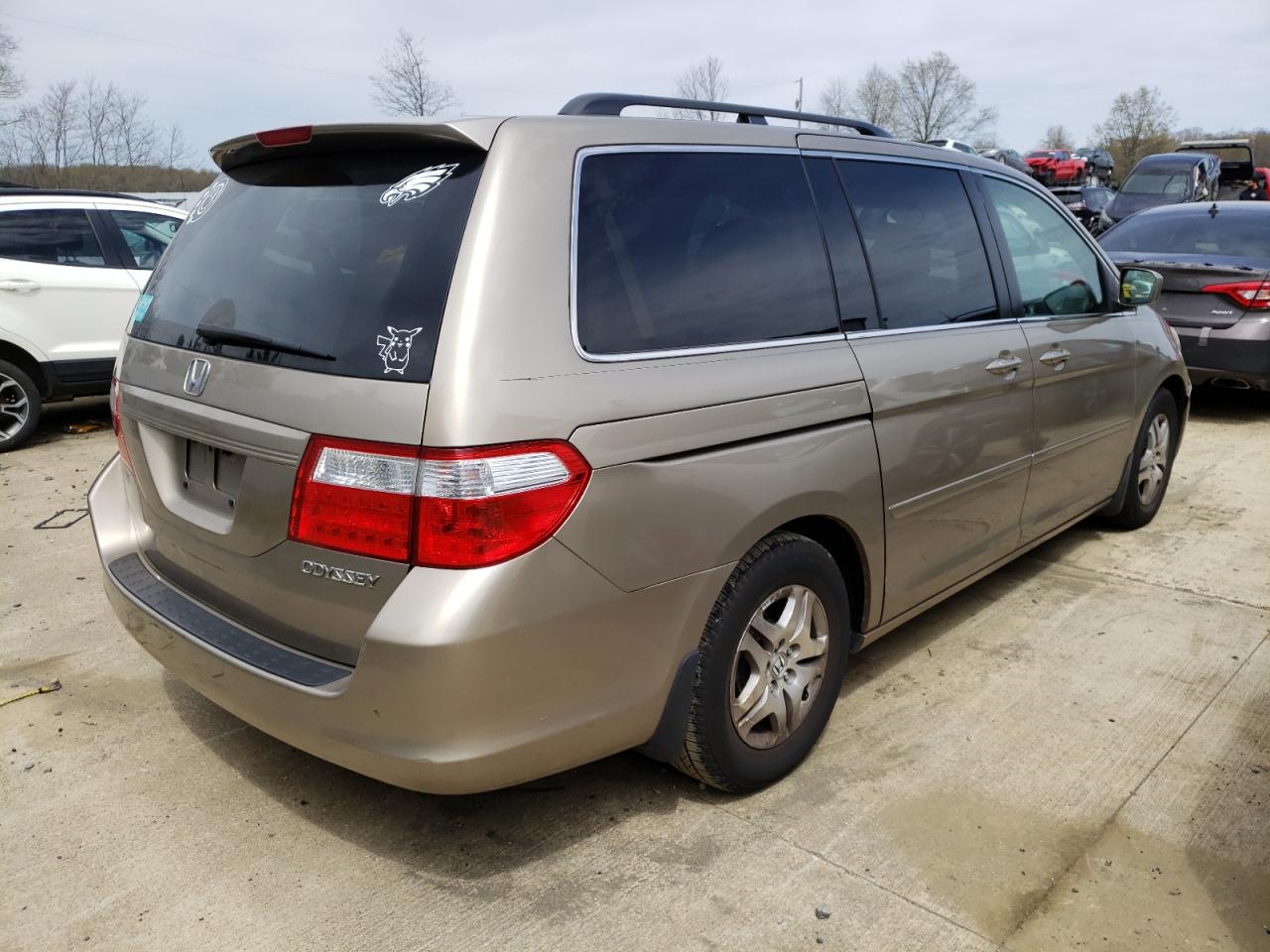 Photo 4 from auction – 2005 HONDA ODYSSEY EX with VIN 5FNRL38705B119080