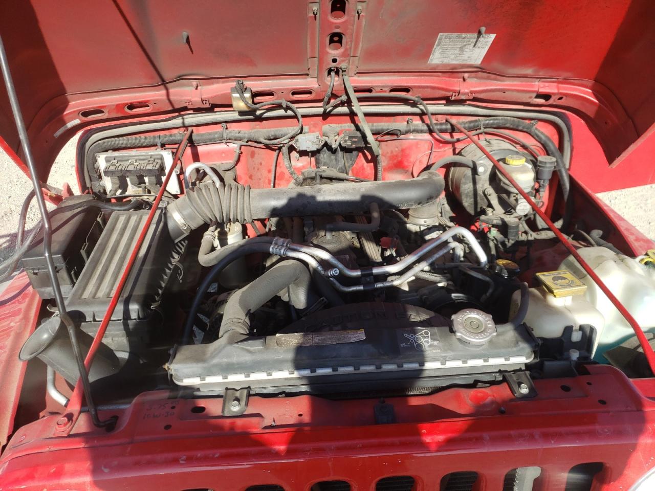 Photo 7 from auction – 2004 JEEP WRANGLER X with VIN 1J4FA39S24P790048