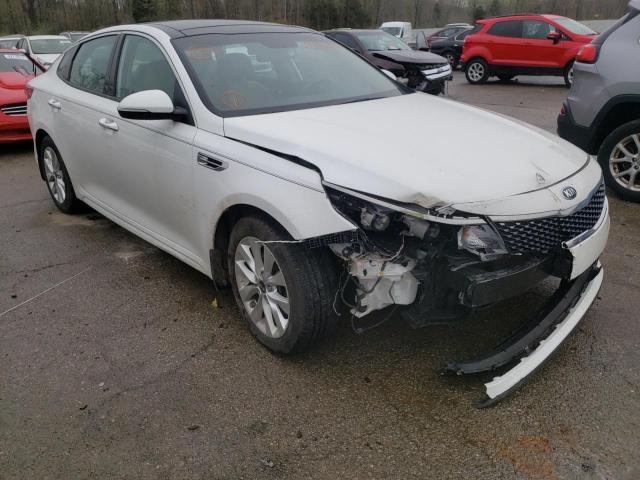 KIA OPTIMA EX 2016 with VIN 5XXGU4L32GG119077 - Photo from auction