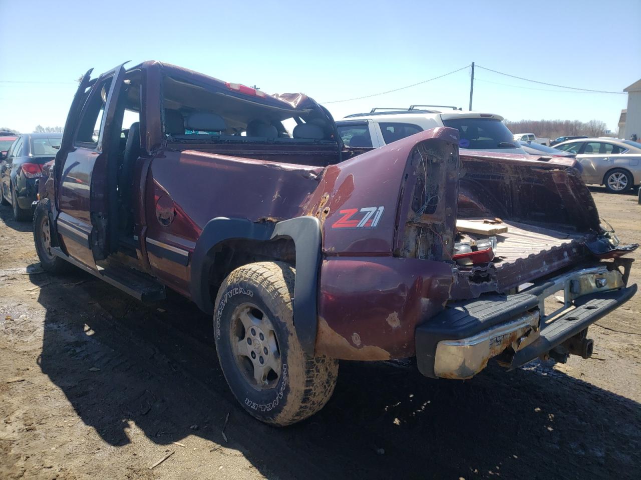 Photo 3 from auction – 2001 CHEVROLET SILVERADO with VIN 1GCEK19TX1Z286116