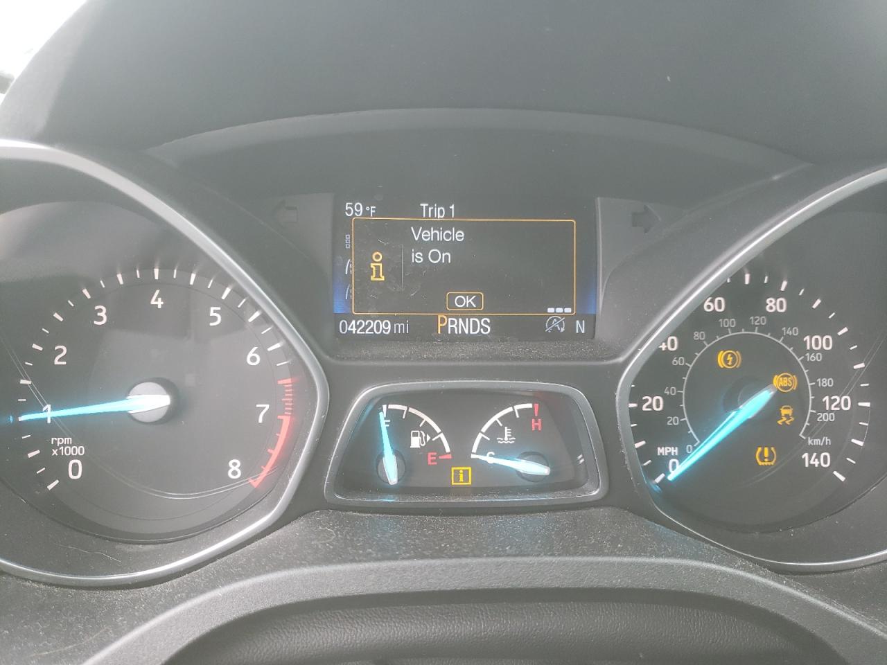 Photo 8 from auction – 2018 FORD ESCAPE SE with VIN 1FMCU0GDXJUA52106