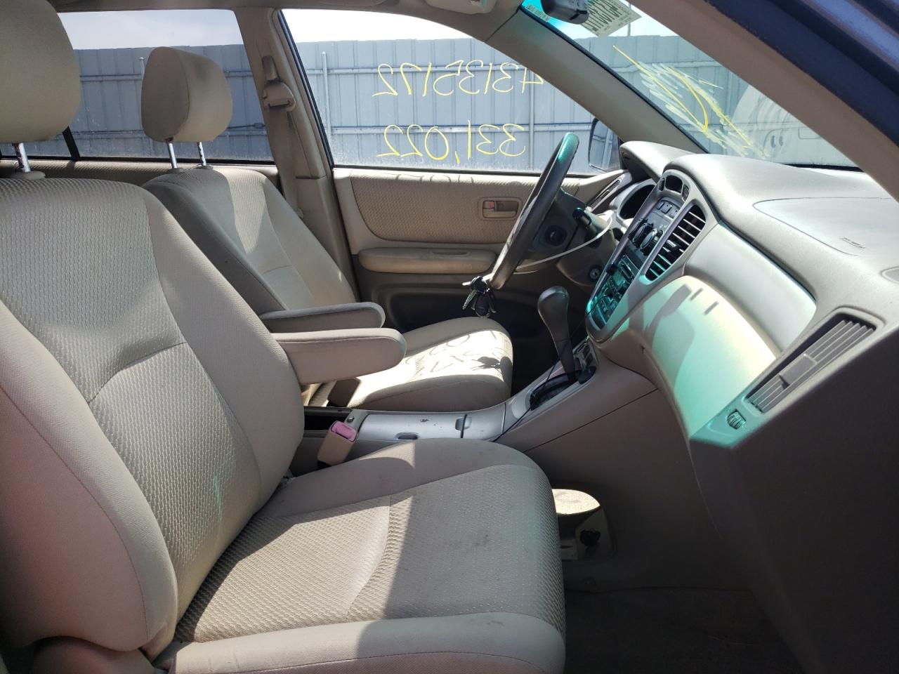 Photo 5 from auction – 2007 TOYOTA HIGHLANDER with VIN JTEHP21A470208907