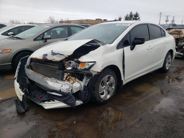 Photo 2 from auction – 2014 HONDA CIVIC LX with VIN 2HGFB2F49EH022349