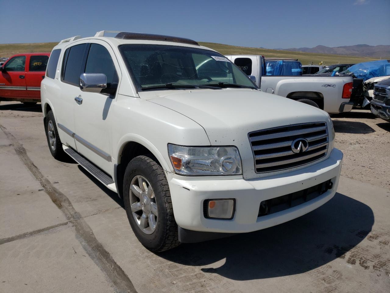 INFINITI QX56 2004 with VIN 5N3AA08C24N802397 - Photo from auction