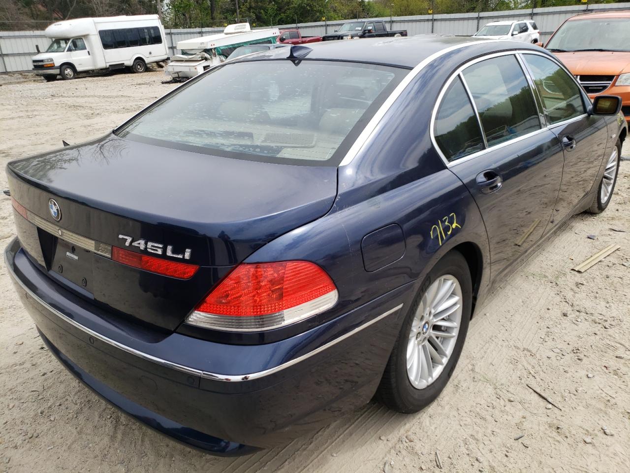 Photo 4 from auction – 2002 BMW 745 LI with VIN WBAGN63412DR06202