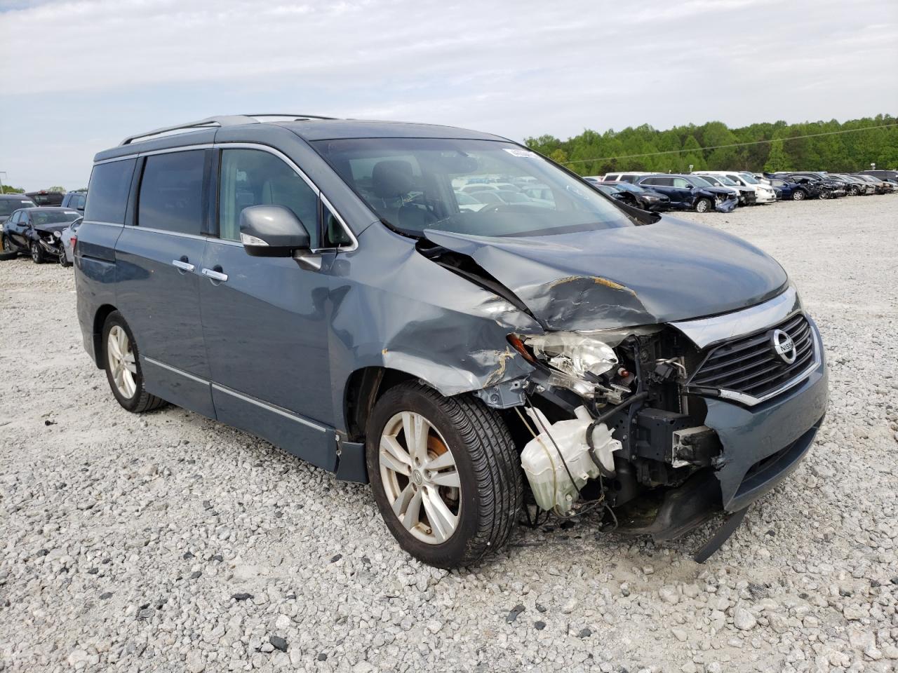 NISSAN QUEST S 2011 with VIN JN8AE2KP2B9008406 - Photo from auction