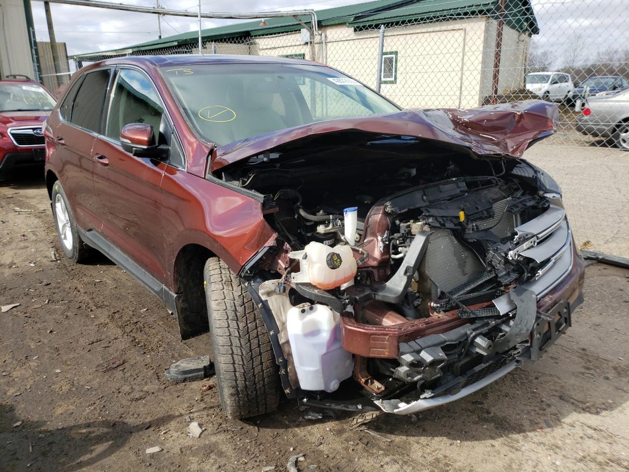 Photo 11 from auction – 2016 FORD EDGE SEL with VIN 2FMPK4J98GBC59238