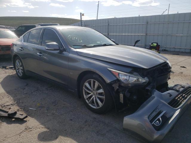 INFINITI Q50 PREMIU 2017 with VIN JN1EV7AR7HM834612 - Photo from auction