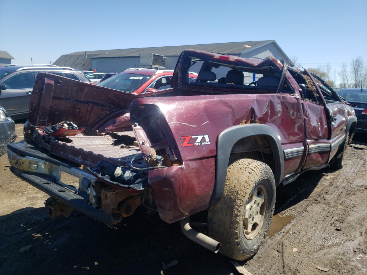 Photo 4 from auction – 2001 CHEVROLET SILVERADO with VIN 1GCEK19TX1Z286116
