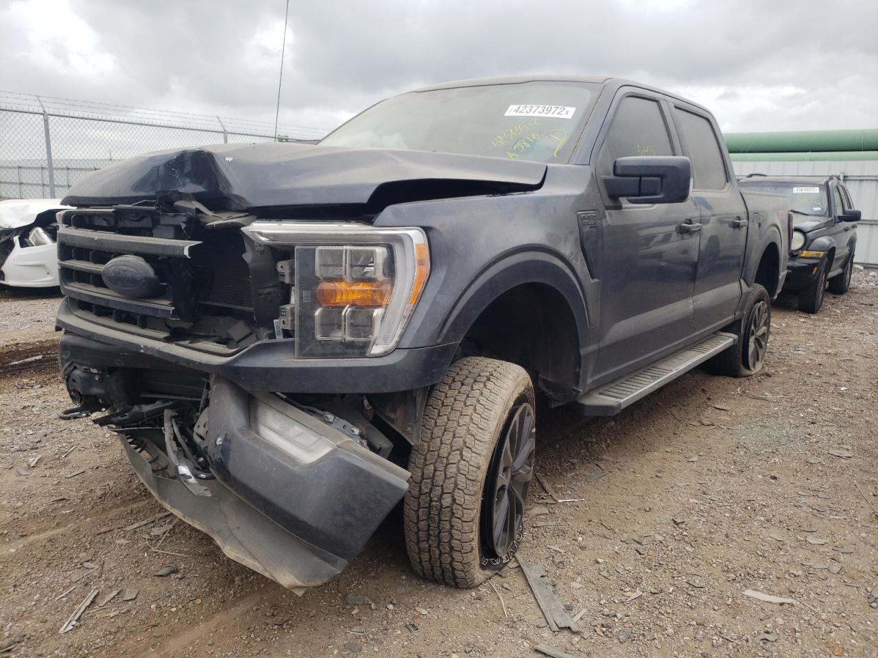 Photo 2 from auction – 2021 FORD F150 SUPER with VIN 1FTFW1E83MFA58779