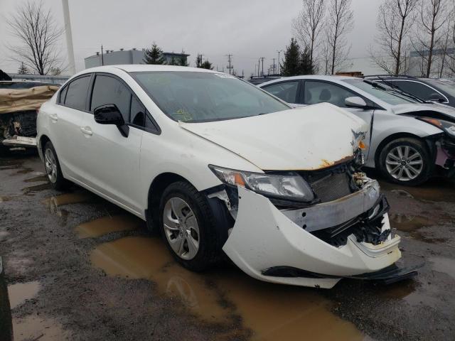 HONDA CIVIC LX 2014 with VIN 2HGFB2F49EH022349 - Photo from auction