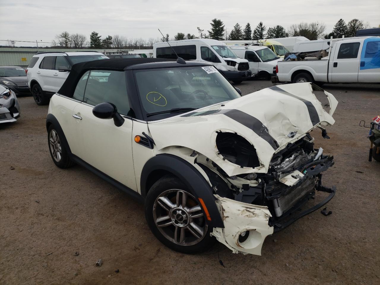 MINI COOPER 2013 with VIN WMWZN3C58DT568953 - Photo from auction