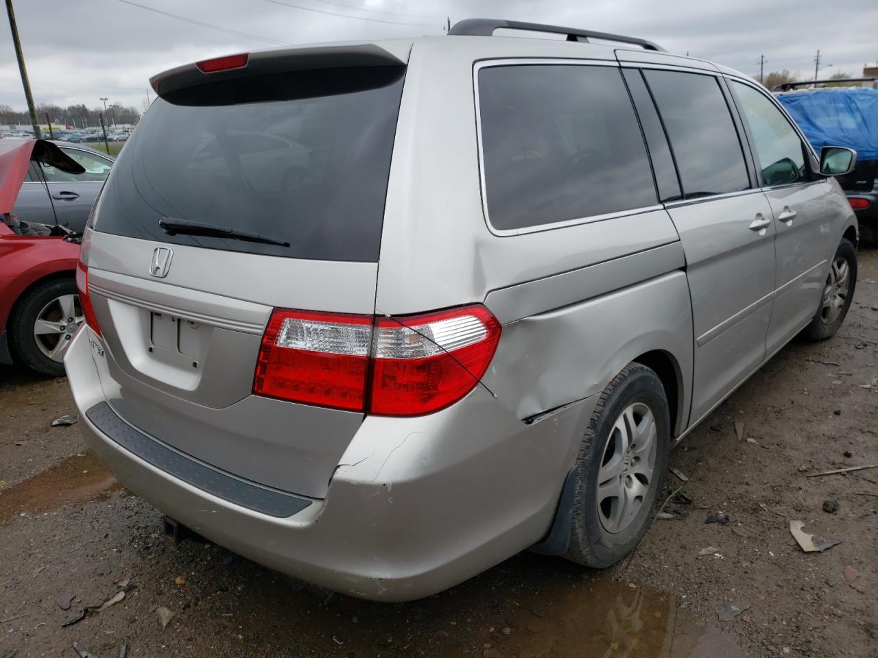 Photo 4 from auction – 2007 HONDA ODYSSEY EX with VIN 5FNRL38727B429668
