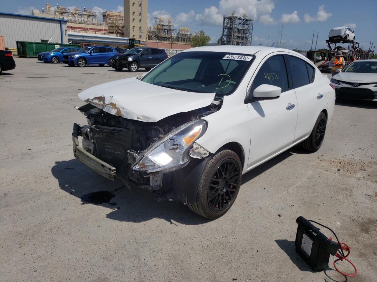 Photo 2 from auction – 2016 NISSAN VERSA S with VIN 3N1CN7AP7GL848119