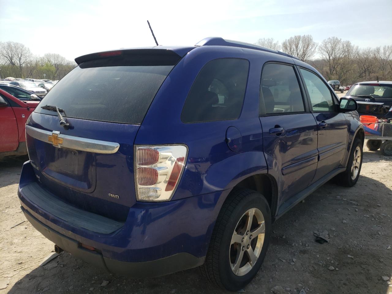 Photo 4 from auction – 2007 CHEVROLET EQUINOX LT with VIN 2CNDL73F976058560