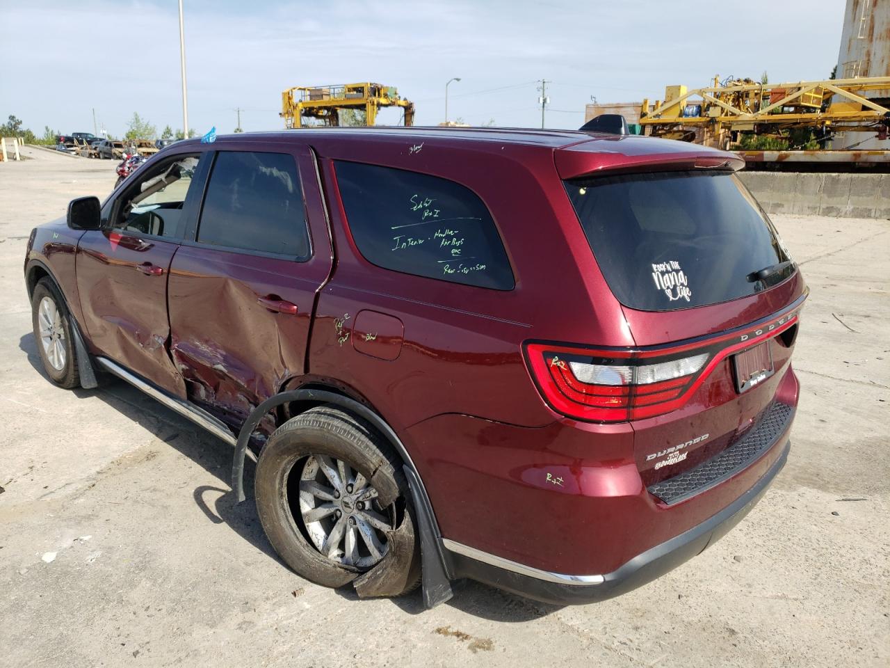 Фото 3 с аукциона – 2020 DODGE DURANGO SX с VIN 1C4RDHAG5LC329754