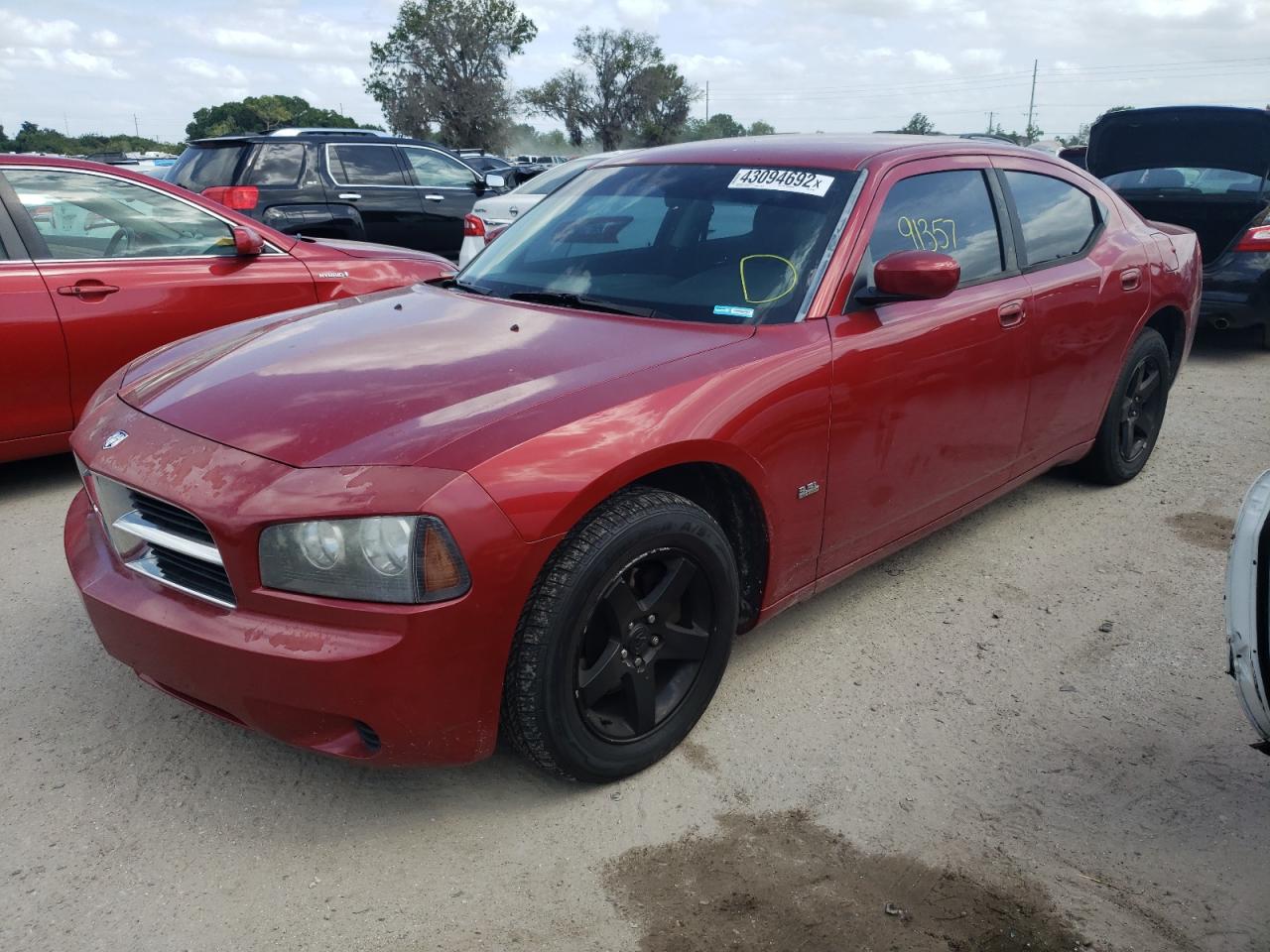 Photo 2 from auction – 2010 DODGE CHARGER with VIN 2B3CA2CV8AH317293