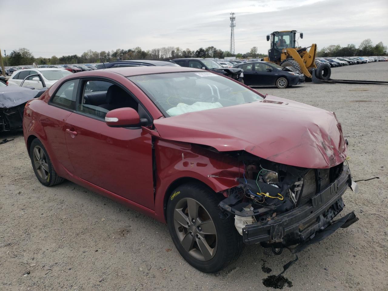 KIA FORTE EX 2010 with VIN KNAFU6A2XA5149955 - Photo from auction