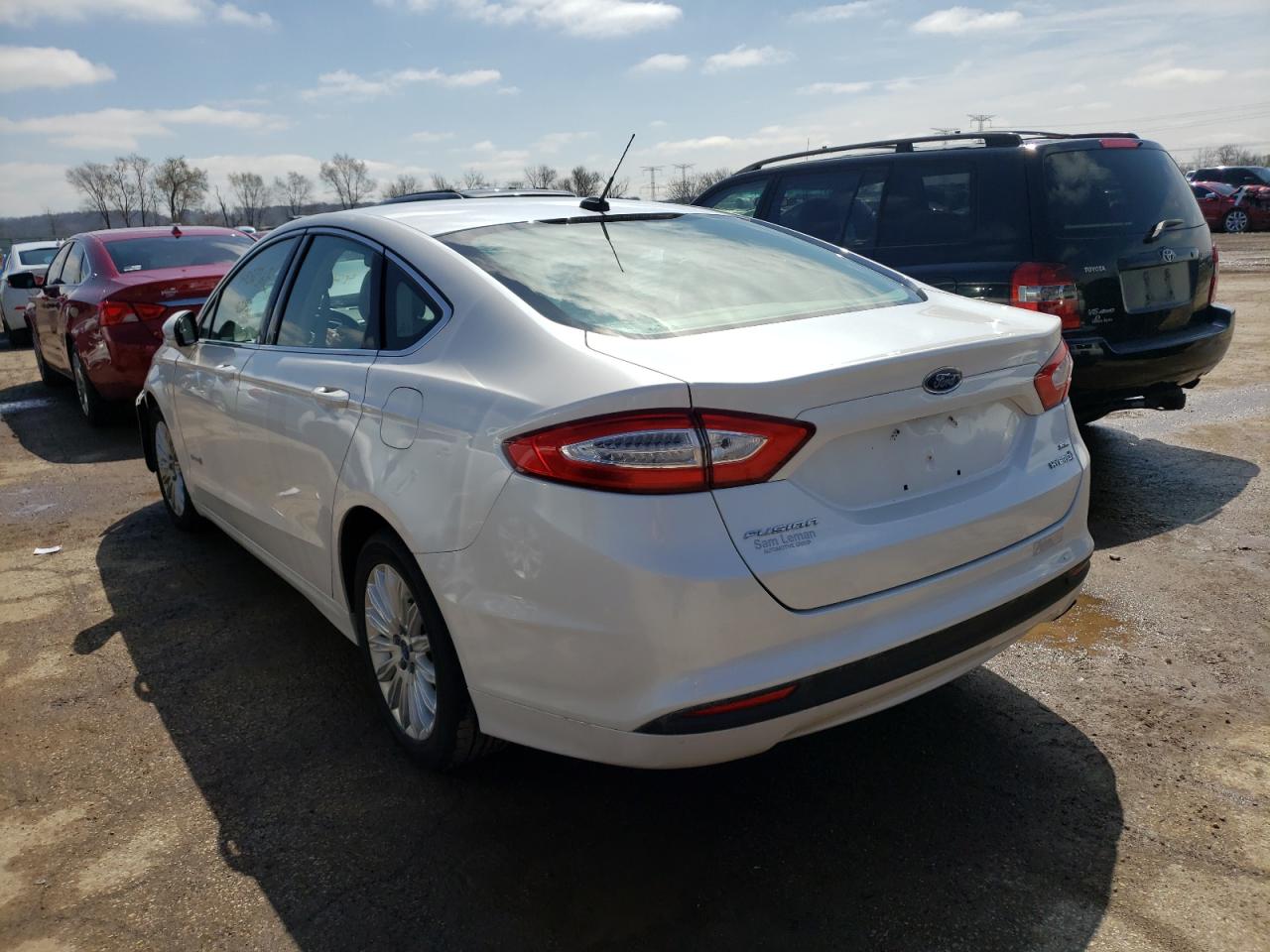 Photo 3 from auction – 2014 FORD FUSION SE with VIN 3FA6P0LU9ER127072