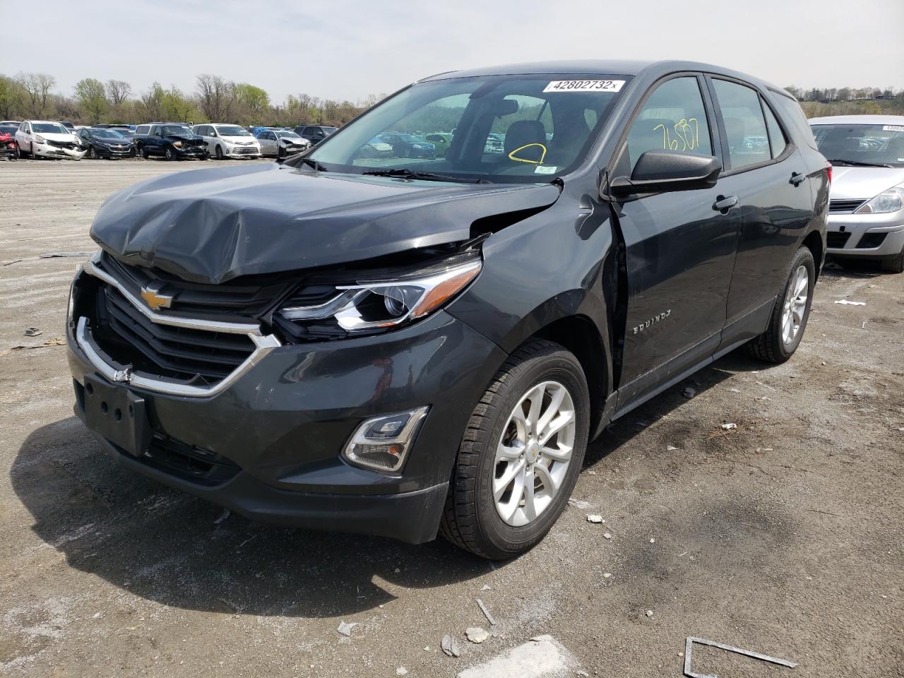 Photo 2 from auction – 2018 CHEVROLET EQUINOX LS with VIN 2GNAXREV6J6207470