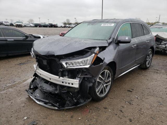 Photo 2 from auction – 2017 ACURA MDX ADVANC with VIN 5FRYD4H84HB010339