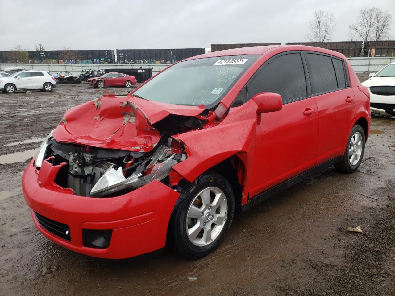 Photo 2 from auction – 2012 NISSAN VERSA S with VIN 3N1BC1CP4CK248184