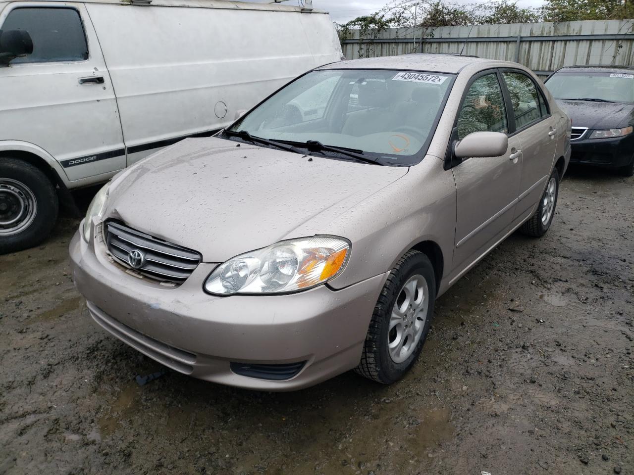 Photo 2 from auction – 2003 TOYOTA COROLLA CE with VIN 1NXBR32E53Z021721