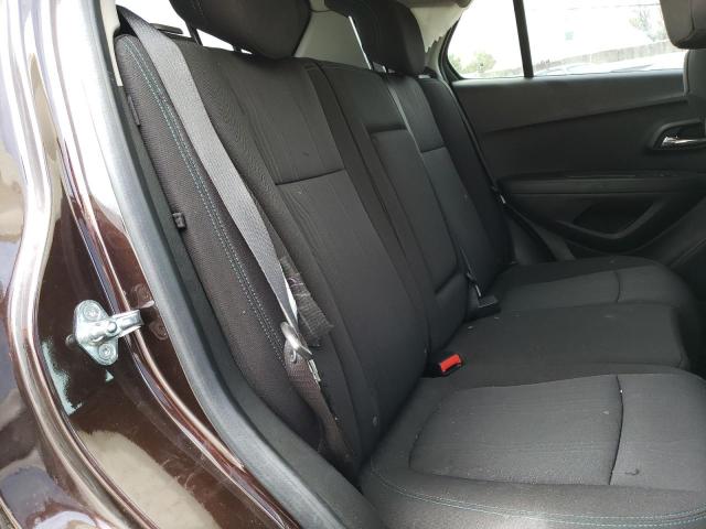 Photo 6 from auction – 2015 CHEVROLET TRAX 1LT with VIN KL7CJRSB7FB117761