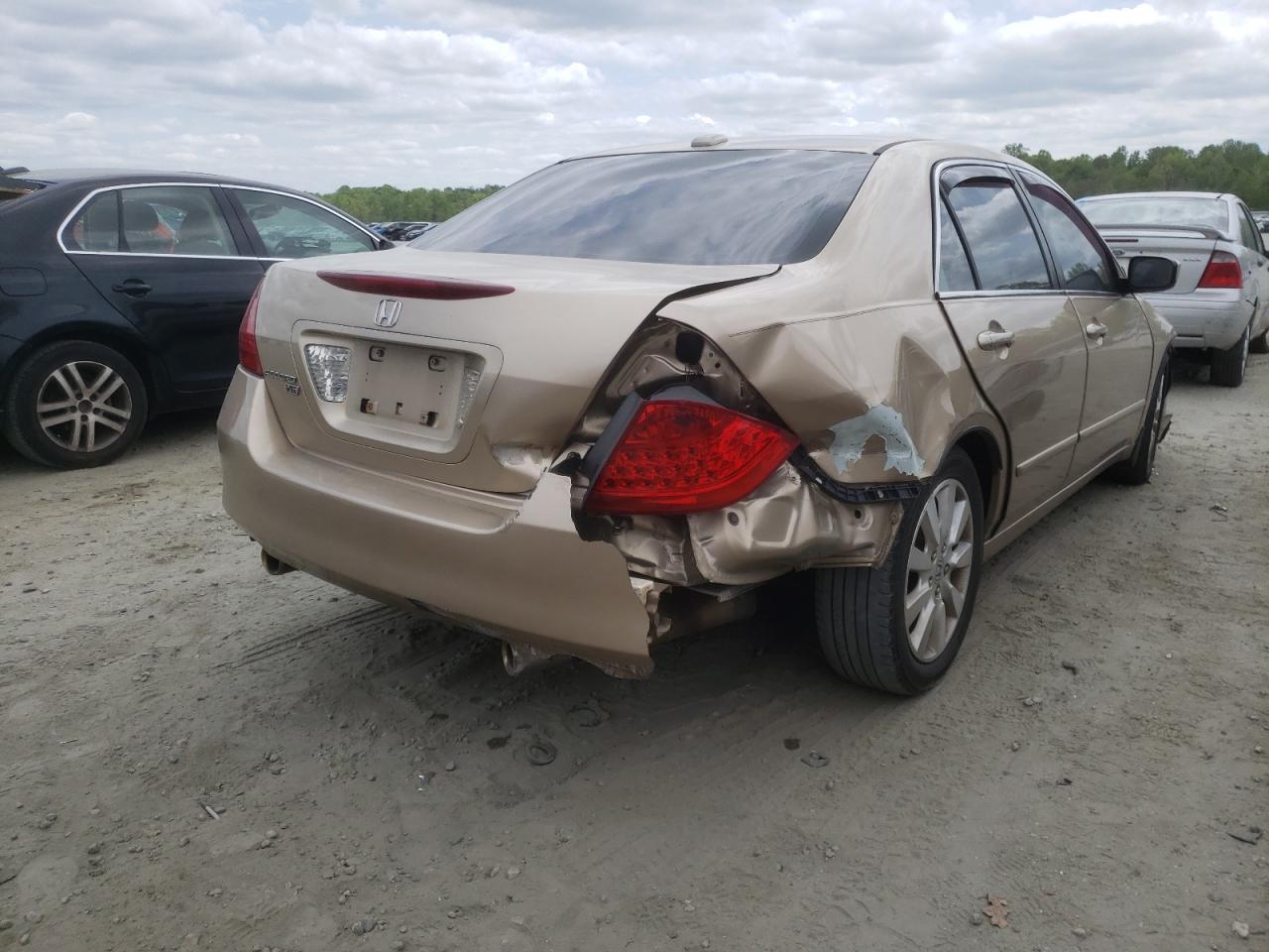 Photo 4 from auction – 2007 HONDA ACCORD EX with VIN 1HGCM66557A032004