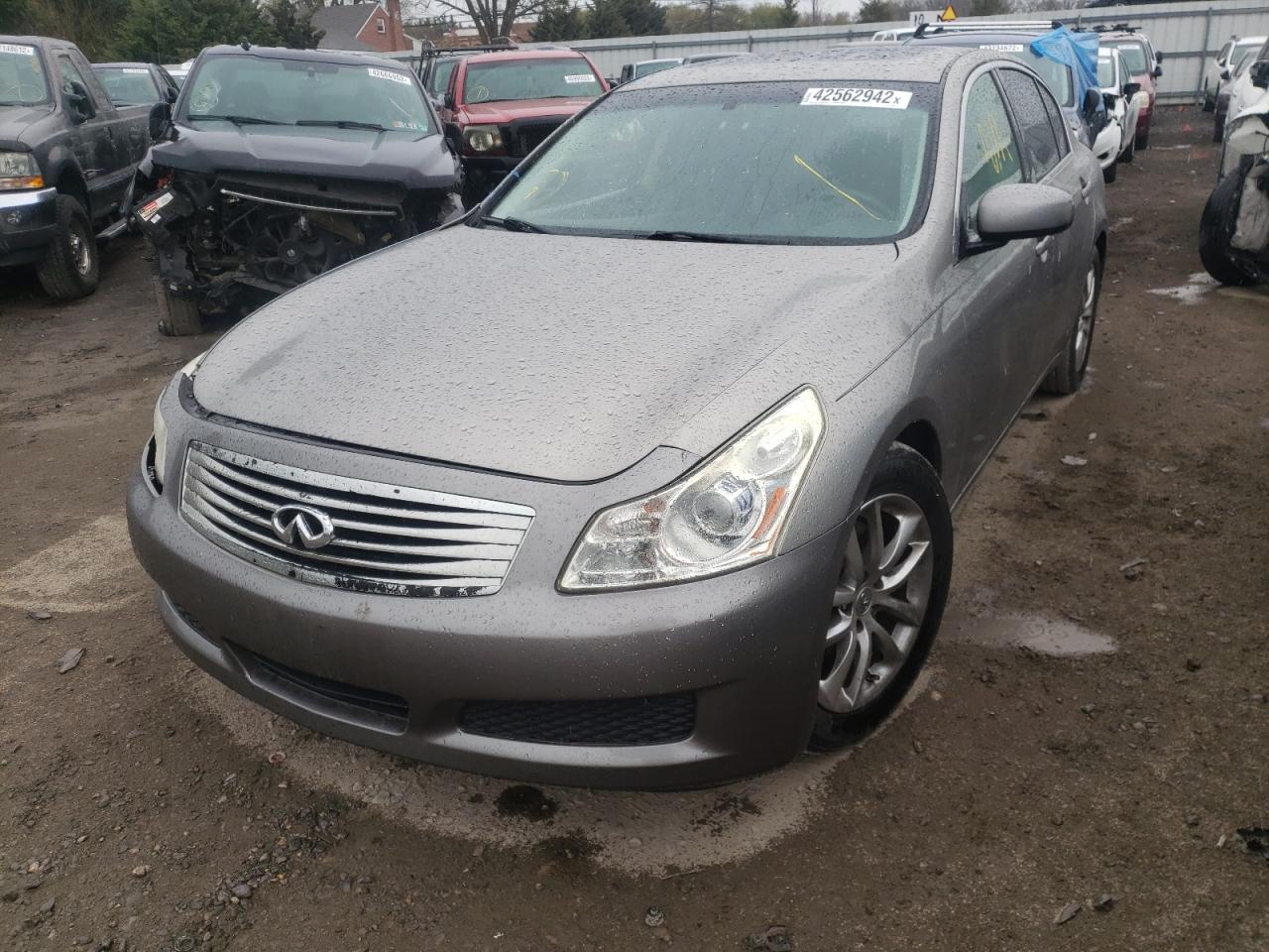 Photo 2 from auction – 2008 INFINITI G35 with VIN JNKBV61E98M208341