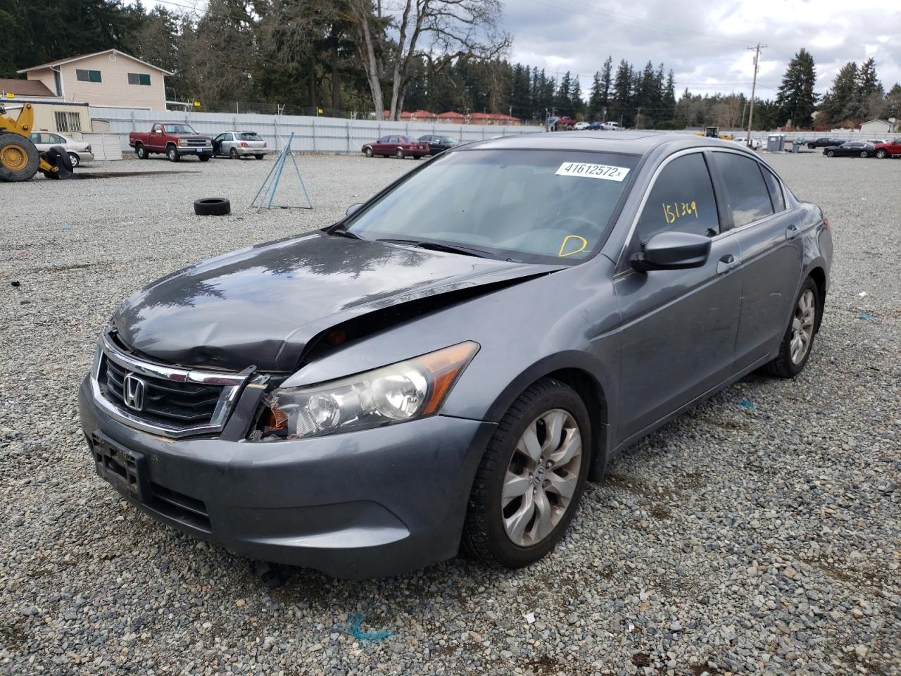 Photo 2 from auction – 2008 HONDA ACCORD EX with VIN JHMCP26708C018905