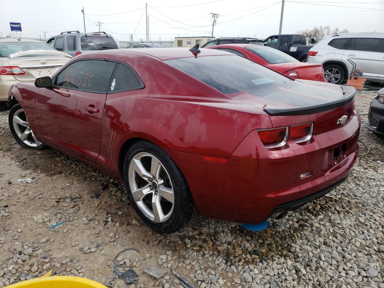 Photo 3 from auction – 2011 CHEVROLET CAMARO LT with VIN 2G1FC1ED2B9142600