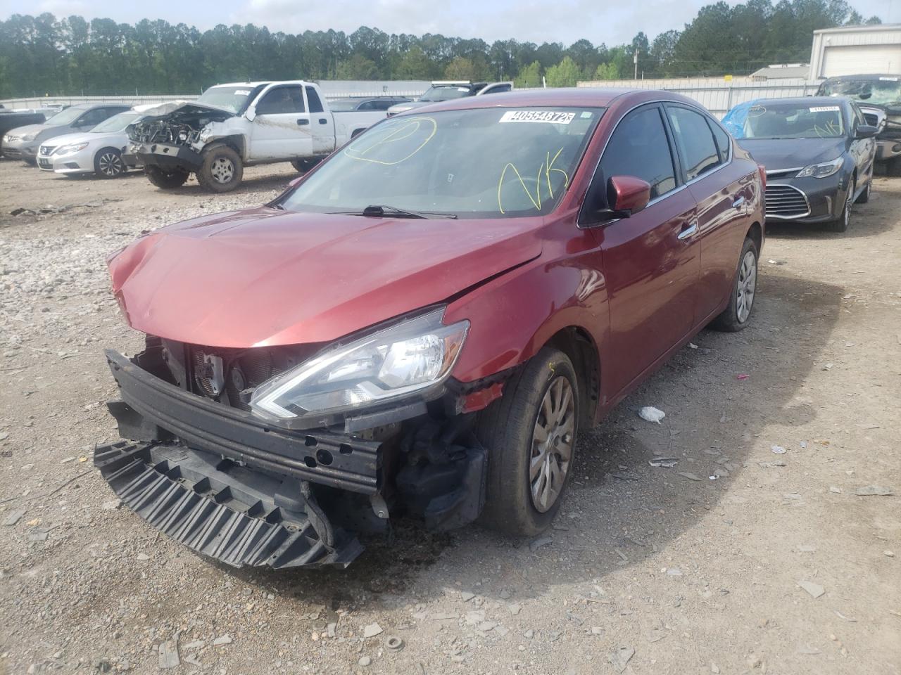Photo 2 from auction – 2017 NISSAN SENTRA S with VIN 3N1AB7AP5HL682359