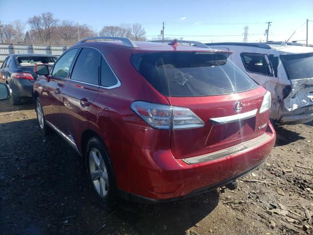 Photo 3 from auction – 2011 LEXUS RX 350 with VIN 2T2BK1BA0BC093508