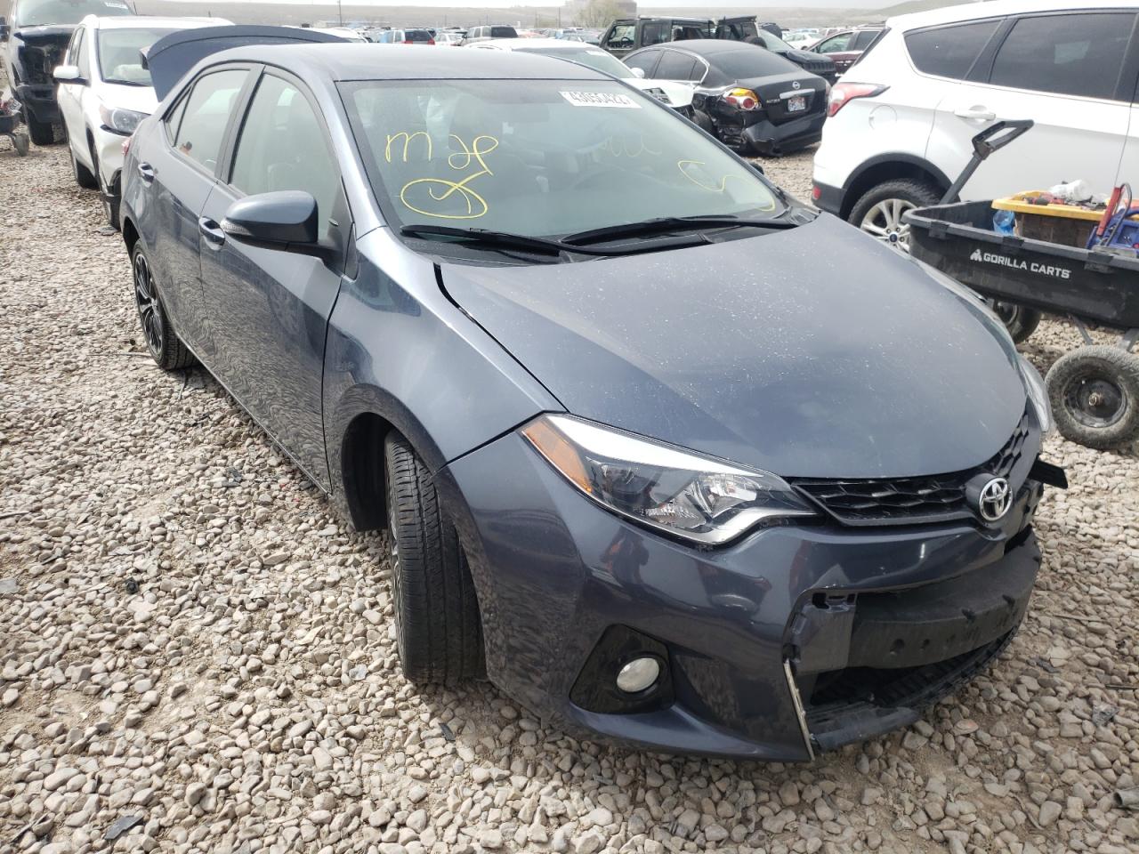 TOYOTA COROLLA L 2014 with VIN 2T1BURHE0EC094752 - Photo from auction