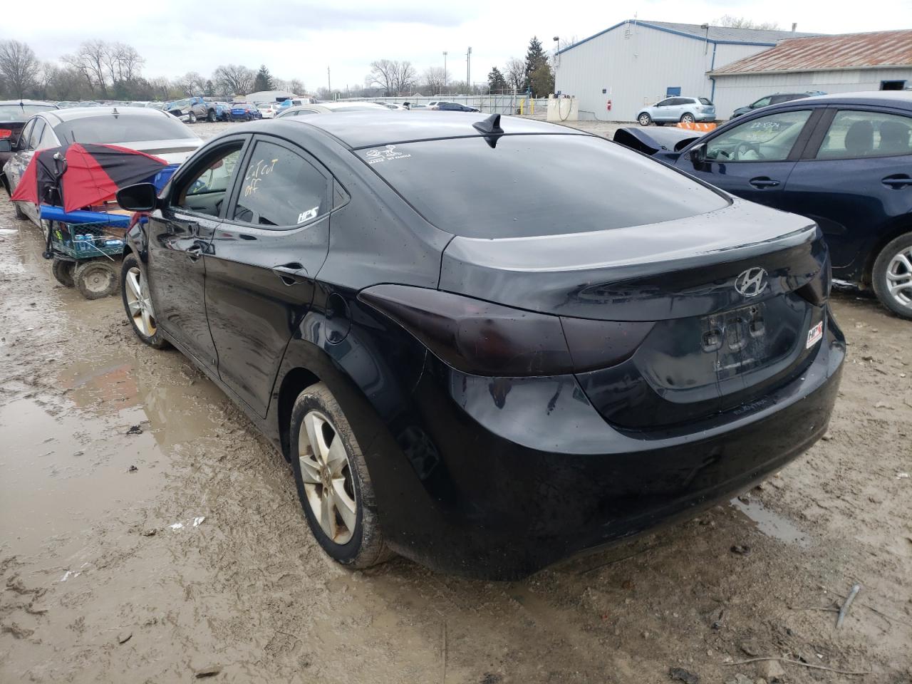 Photo 3 from auction – 2011 HYUNDAI ELANTRA GL with VIN KMHDH4AEXBU160499