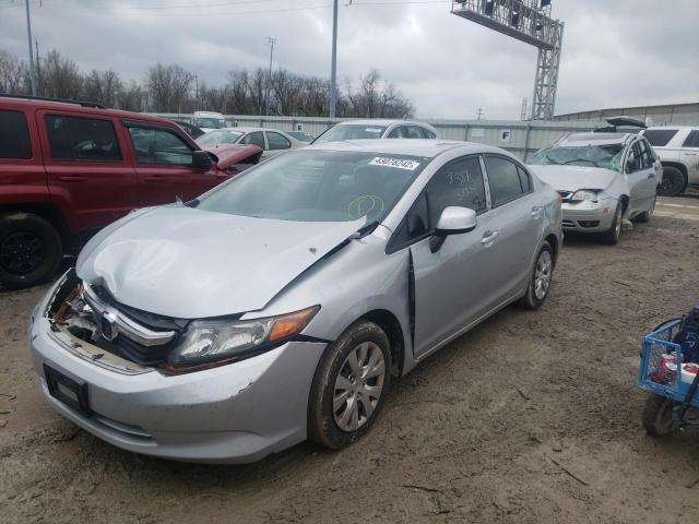 Photo 2 from auction – 2012 HONDA CIVIC LX with VIN 19XFB2F59CE061765