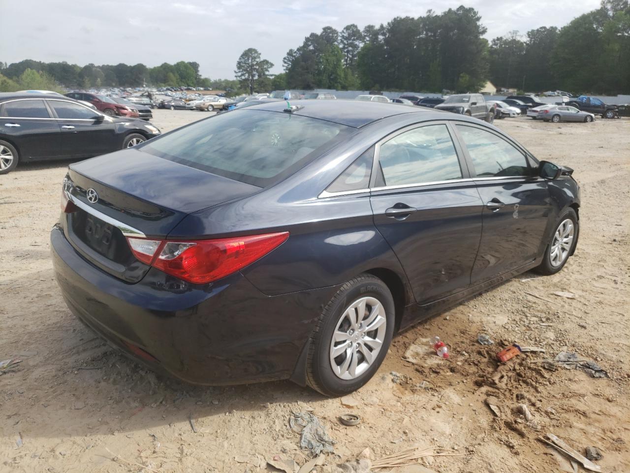 Photo 4 from auction – 2012 HYUNDAI SONATA GLS with VIN 5NPEB4AC5CH343118