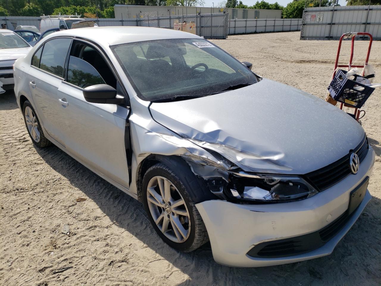 VOLKSWAGEN JETTA BASE 2011 with VIN 3VW2K7AJ6BM372460 - Photo from auction
