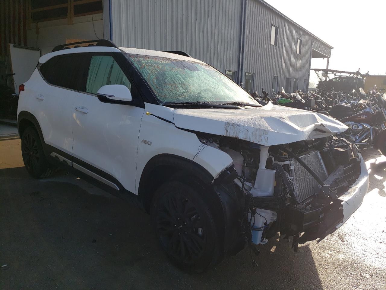 KIA SELTOS S 2022 with VIN KNDEUCA25N7239375 - Photo from auction